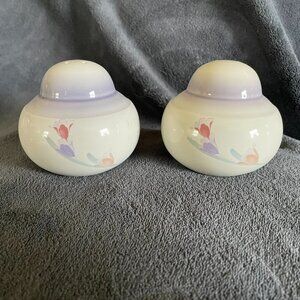 Noritake Tulip Magic Salt & Pepper Shakers